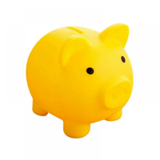Kids Cute Piggy Coin Bank Girls Boys Nursery Saving Pot Money Plastic Bank Gift
